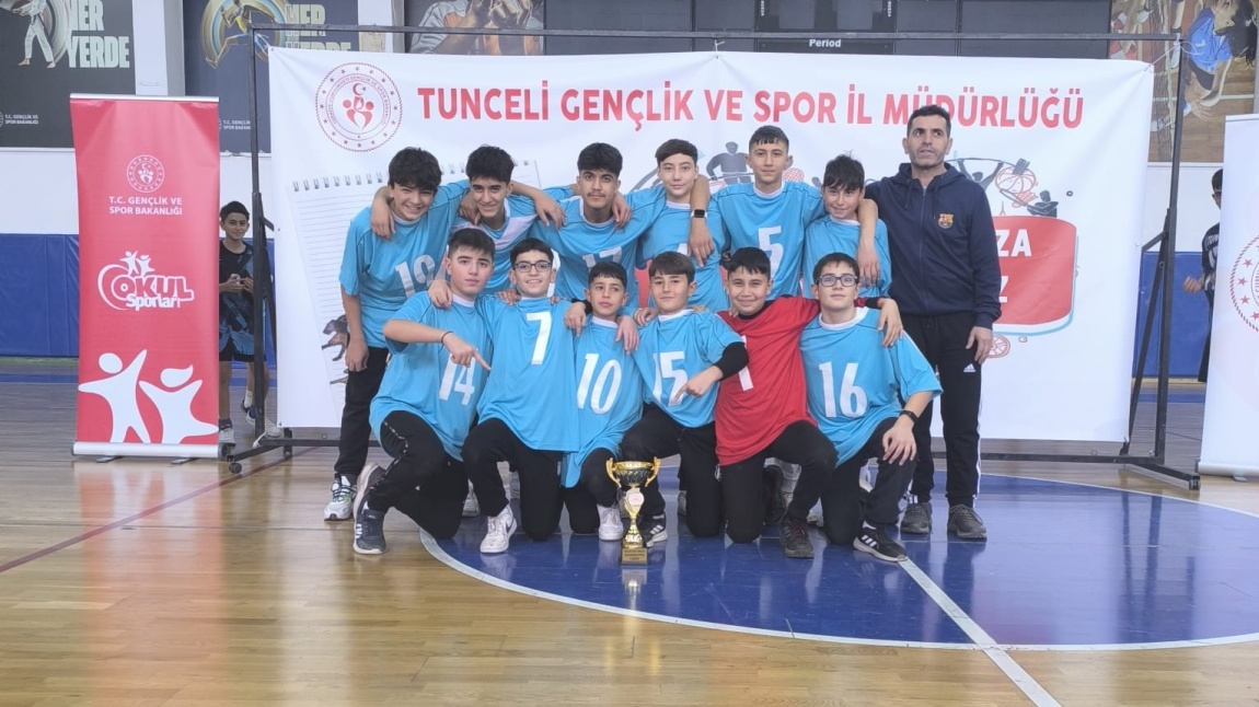 Okul Sporları Yıldız Erkekler Futsal Takımımız İl 1.si Olmuştur